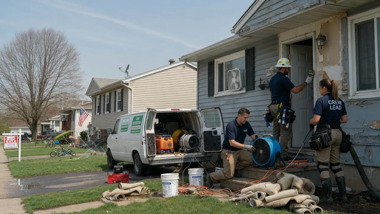 Flood Cleanup in Alverton, PA near me